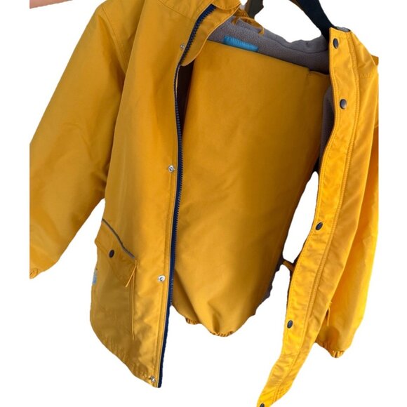 Jan & Jul Kids Fleece Lined Rain Jacket Coat Pants Waterproof 10y Unisex - Picture 2 of 16